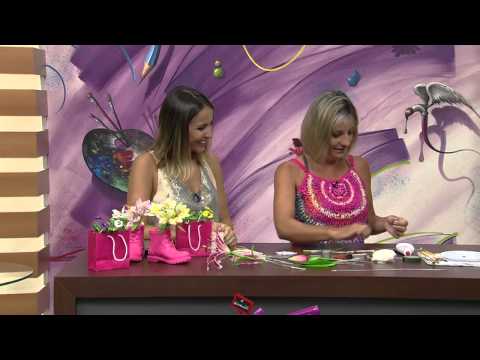 Mulher.com 30/01/2014 - Lírios em Biscuit- Alessandra Assi -  (Bloco 1/2)