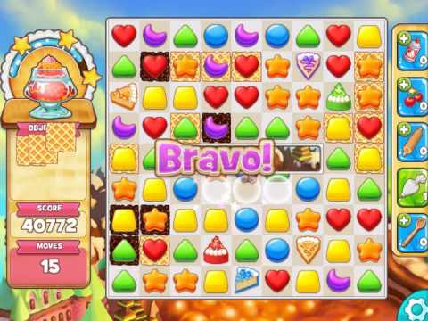 Cookie Jam - LEVEL 324  --  ( No booster ) GAMES