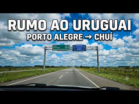 Rumo ao Uruguai | Porto Alegre → Chuí pela BR-471