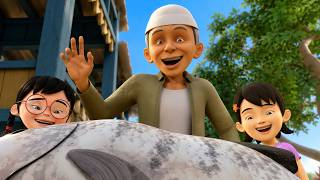 Download lagu Upin & Ipin - Masak Ikan Bakar (Full Episode) [2K] mp3