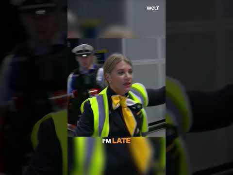 Video Thumbnail: DANGEROUS OBJECTS: Forgotten Suitcase or bomb? German police at Frankfurt airport on high alert
