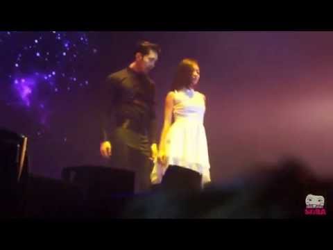 140830 JYPNHK 2PM Chansung Dance with Miss A Fei Cam 1 - Main Stage