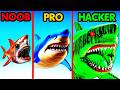 NOOB Vs PRO Vs HACKER SHARK MERGE