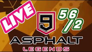 Asphalt 9 Legends 56/2 Live Stream Try To Max PAGANI Zonda R