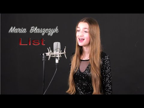 List - cover by Maria Błaszczyk