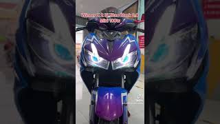 Winner X Độ 2 Bi Titan Black 2.0 Mini 100W kèm Lên Sạc Yamaha Mạch Auto Passing