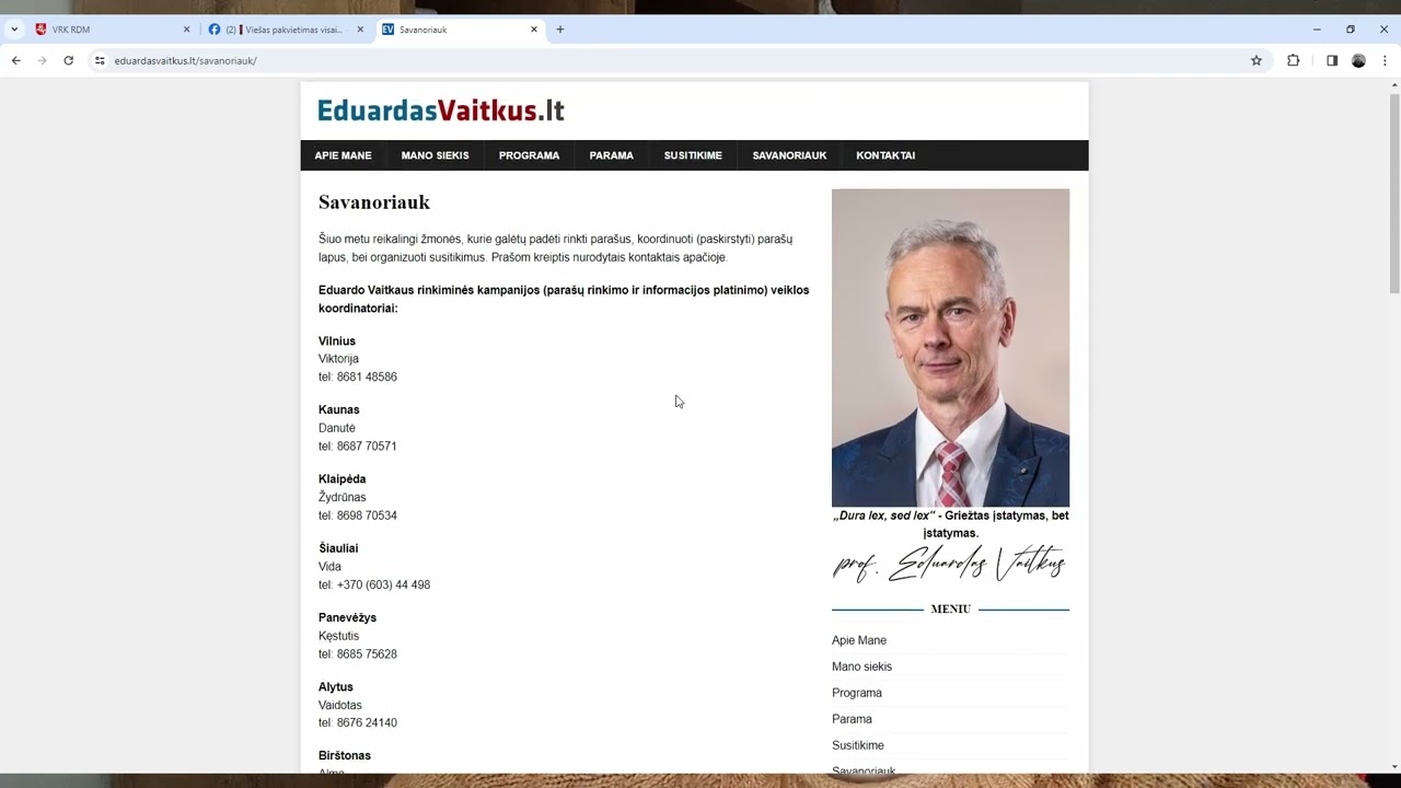 Įsibėgėja parašų už kandidatų į Prezidentus rinkimas [Apžvalga]