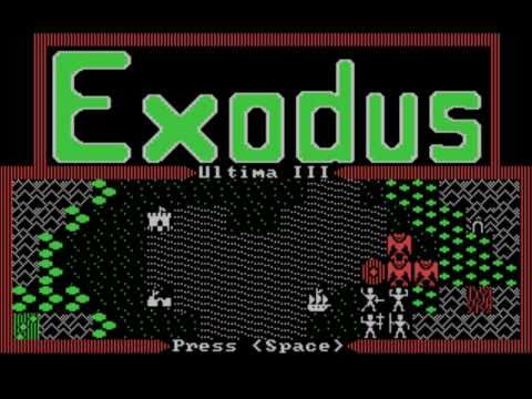 Exodus: Ultima III (MS-DOS) Intro und Gameplay