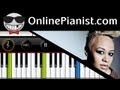 Emeli Sande - Next To Me - Piano Tutorial 