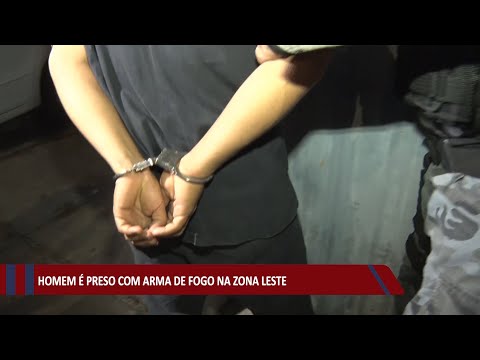 Homem é preso com arma de fogo na zona leste de Teresina 28 07 2021