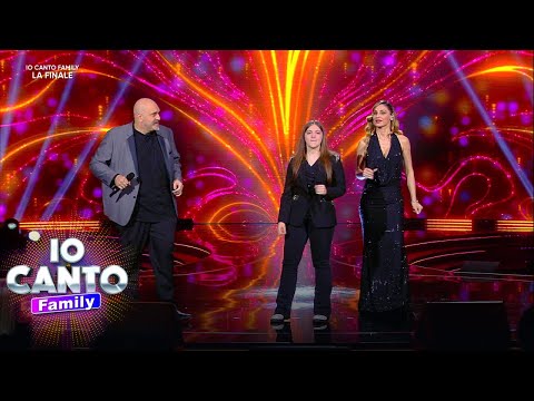 Io Canto Family - Sara, papà Davide e Anna Tatangelo in "Gloria"