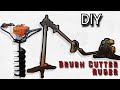 Brush Cutter Earth Auger DIY Attachment Earthauger Auger Brushcutter Diycrafts