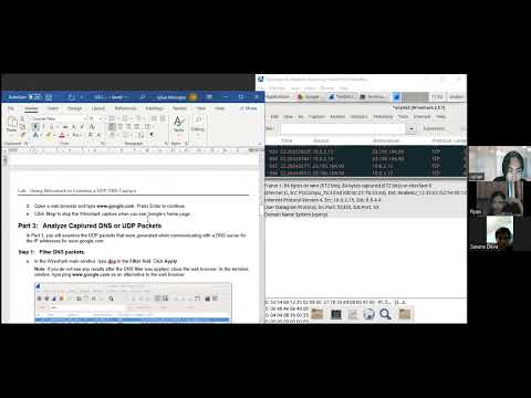 4 6 2 7 Lab   Using Wireshark to Examine a UDP DNS Capture