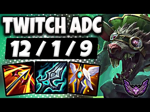Twitch vs Lucian [ ADC ] Lol Korea Master Patch 25.11 ✅