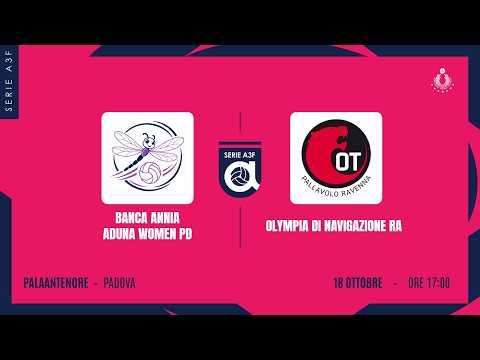 BANCA ANNIA ADUNA WOMEN PD - OLYMPIA DI NAVIGAZIONE RA | 1A | A3F |
