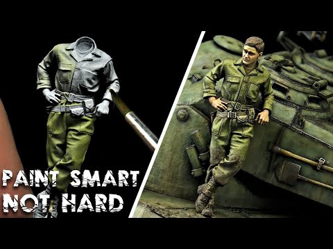 The EASIEST Way To Paint Miniature Figures