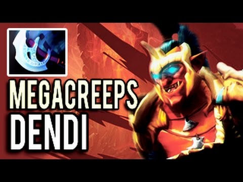 Dendi Dota 2 [Troll Warlord] Megacreeps Comeback ► What A Game! 8k MMR Dota 2