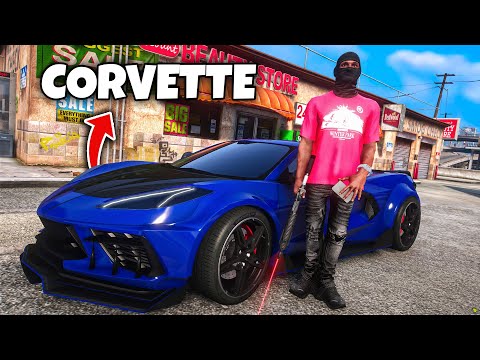 I BOUGHT a 200MPH CORVETTE to spin blocks in GTA 5 RP..