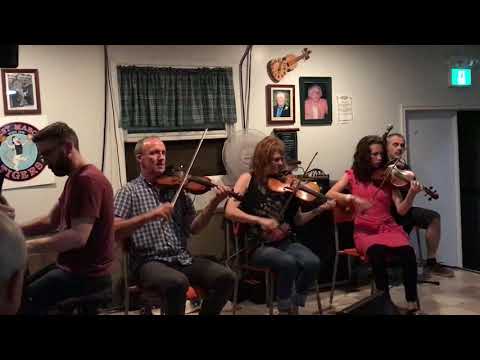 Donnell Leahy, Natalie MacMaster, Mary Frances Leahy, Mac Morin West Mabou July 2019