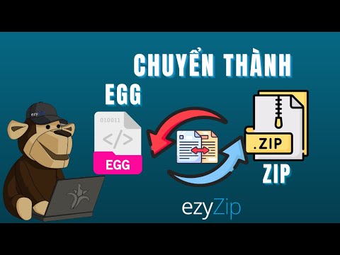 Hướng Dẫn Chuyển Đổi EGG Sang ZIP (Hướng Dẫn Đơn Giản)