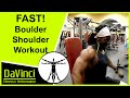 High Volume Bodybuilding Shoulder Workout Routine , DTP , Supersets , and Drop sets