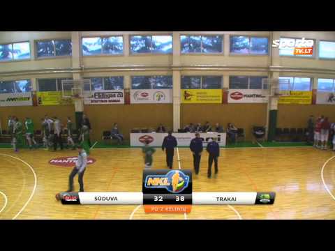 SportoTV.lt: NKL „Sūduva" - „Trakai" 2014-02-15