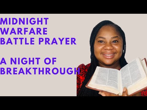 Midnight Warfare Battle Prayer ( Recovering All The Enemy has stolen)