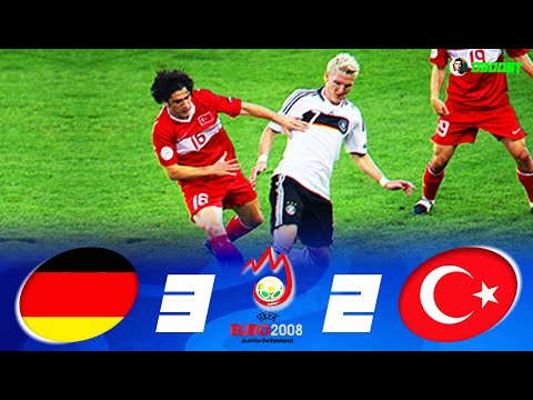Germany 3-2 Turkey - EURO 2008 - Lahm's Late Winner - Extended Highlights - Full HD