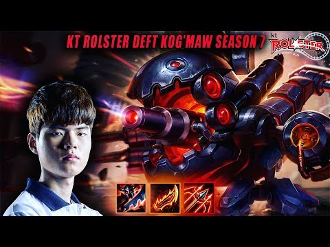 KT Rolster Deft | Kog'Maw  vs Jhin | KR Challenger 924 LP #Worlds2017