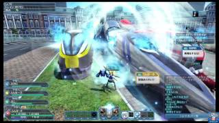 【PSO2】XHトレイン・ギドラン　VS　HuGuパルチザン