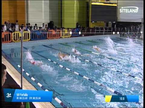 Serie 3 dei 50 Farfalla Juniores M - 7° Trofeo SOGEIS Montichiari