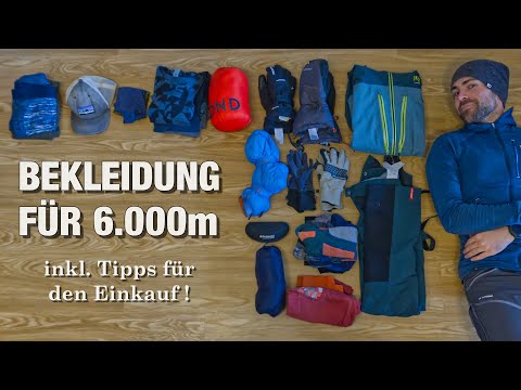 Mein Bekleidungs-Setup für 6000er im Detail (Island Peak, Lobuche, Mera Peak und Co.)