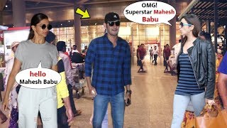 Telugu Superstar MAHESH BABU Suddenly Come to Mumb