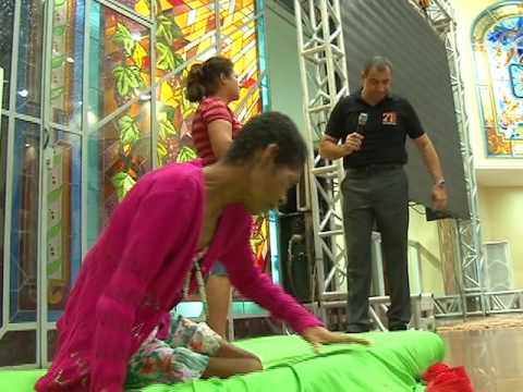 SENHORA CHEGOU NA CAMA E FOI CURADA NA HORA