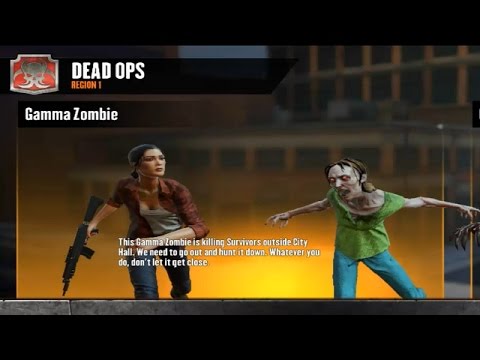 KILL SHOT VIRUS Region 1 Dead Ops Mission 1# - Gamma Zombie