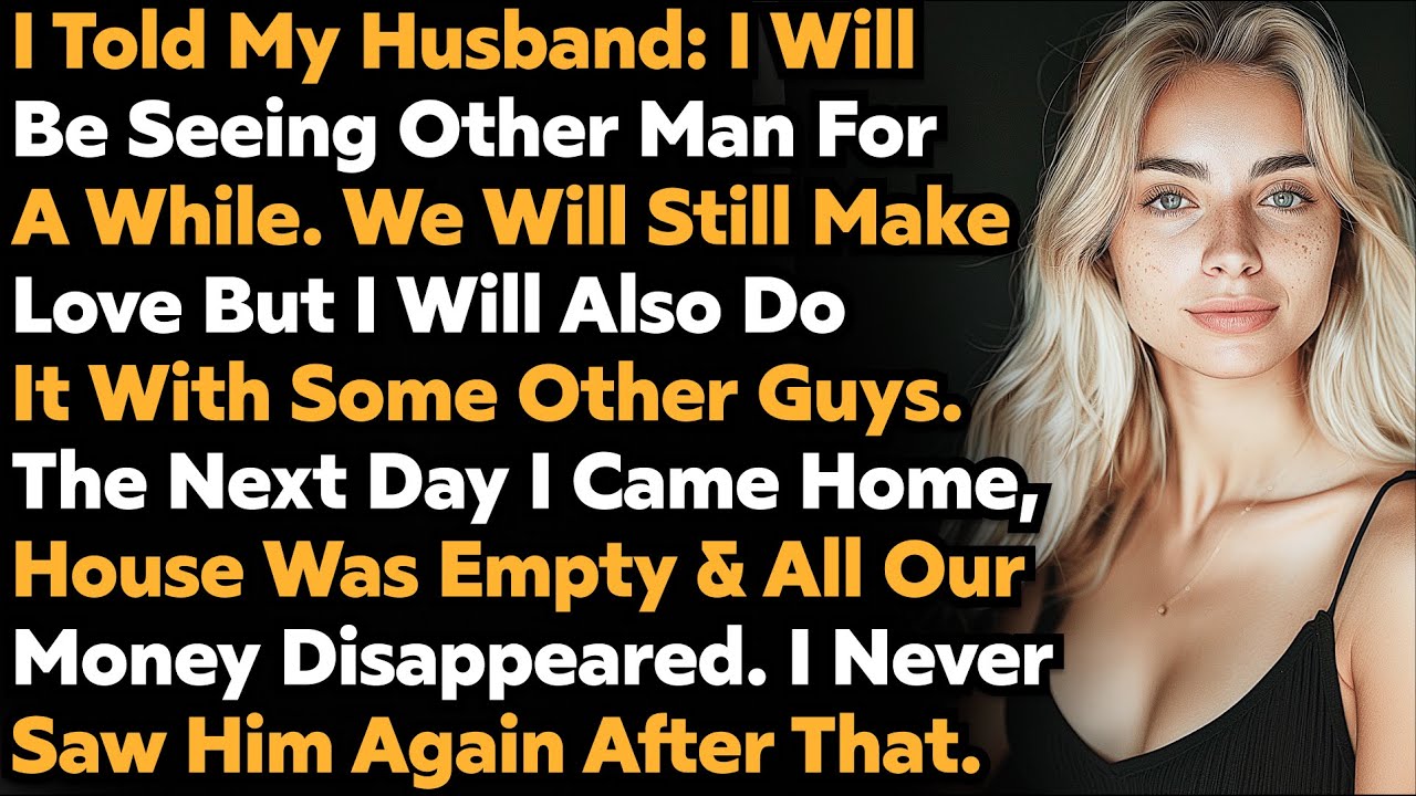 Revenge: Cheating Wife Asked Husband To Open Their Marriage To Justify Her Affair. Sad Audio Story