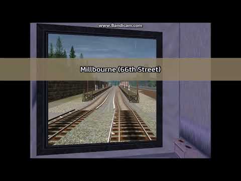 Trainz 12: The Market-Frankford Line Cab Ride (46th to 69th)
