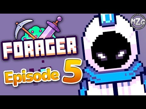 Forager Gameplay Walkthrough - Episode 5 - Crystal Cave! (Full Release)