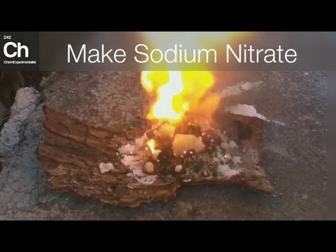 Making of sodium nitrate