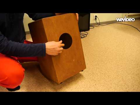 Cajon -rumpu esittelyssä