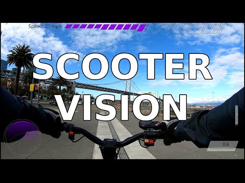Kaabo Mantis FPV Ride - Electric Scooter Ride and Range Test in San Francisco in 4K60FPS