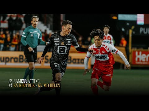 S24/25 - Speeldag 16 - KV Kortrijk vs. KV Mechelen