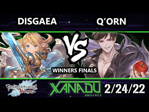 F@X 445 Winners Finals - Disgaea (Charlotta) Vs. Q'orn (Belial) Granblue Fantasy: Versus