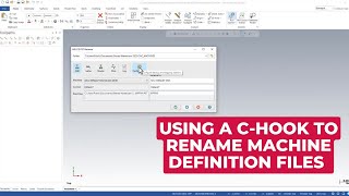 How to Copy and Rename the Post, Machine and Control Definition