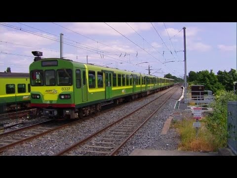 Dart Train number 8337 - Clontarf Road, Northbound