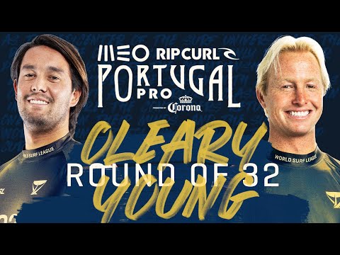 Connor O'Leary vs Nat Young | MEO Rip Curl Pro Portugal - Round of 32 Heat Replay