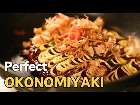 How to Make Perfect Okonomiyaki (Japanese savory pancake) at Home : Recreating Japanese Street Food!