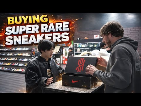 Buying SUPER RARE SNEAKERS!! 
