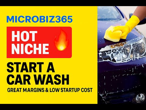 Start a Hand Car Wash Business: Start This for Under £300 - low-cost business idea