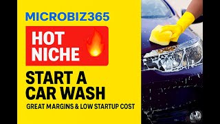Hand Car Wash Business Micro-Business — UK Starter Guide - low-cost business idea
